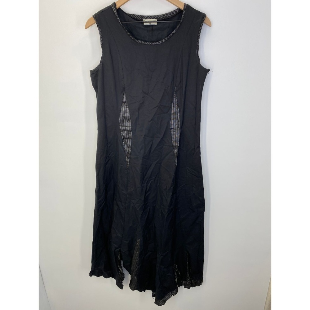 Deca Women's Sleeveless Maxi Dress Black Size S